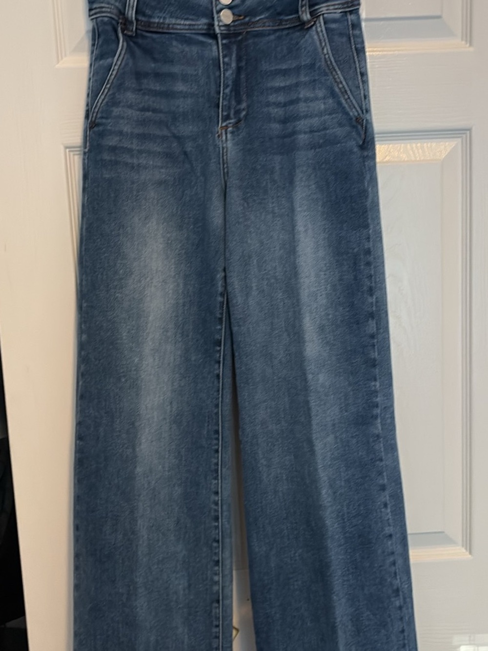 Risen Brand Wide Leg Women's Jeans - Blue